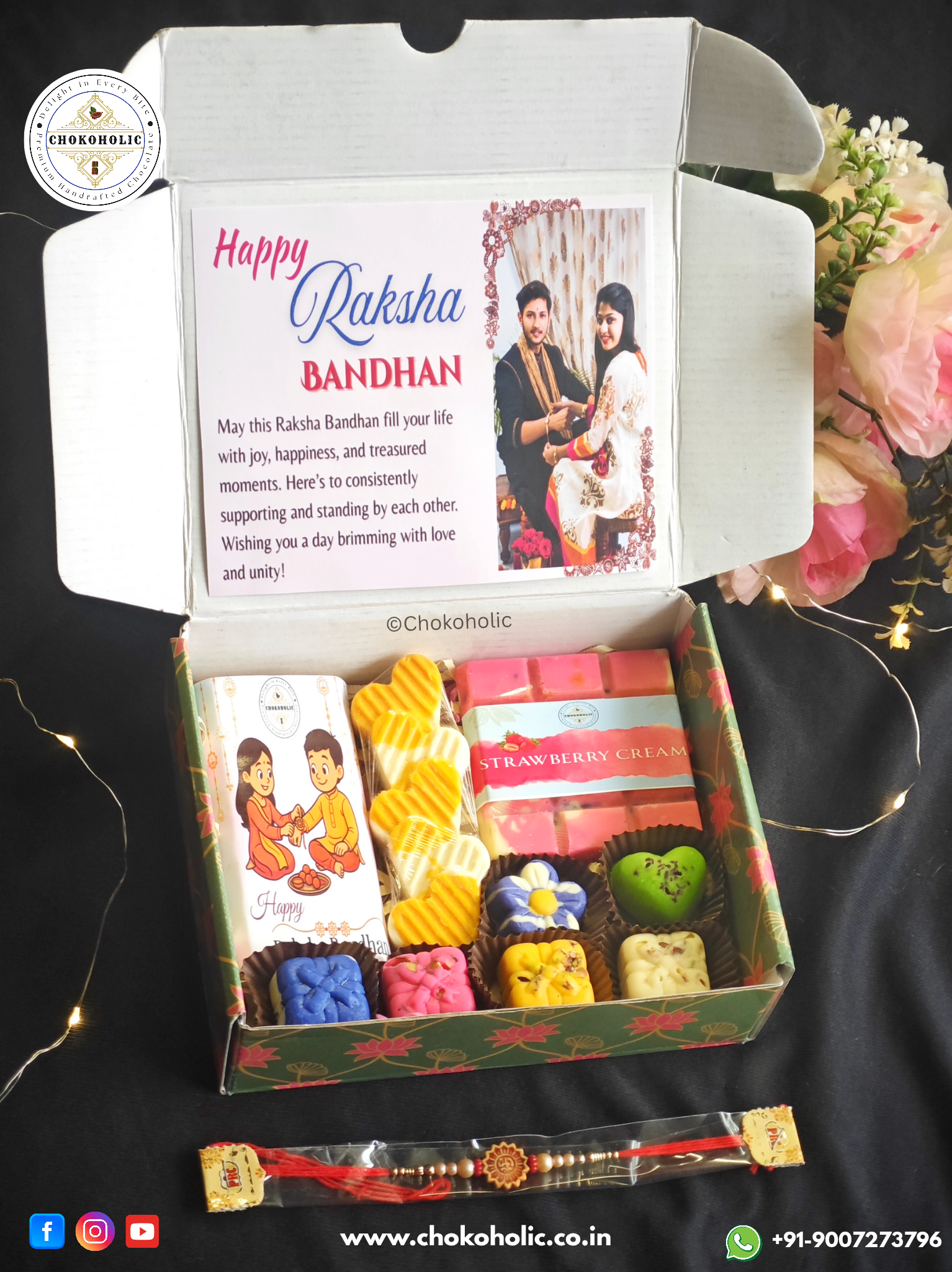 Rakhi Special Chocolate Celebration Combo Box