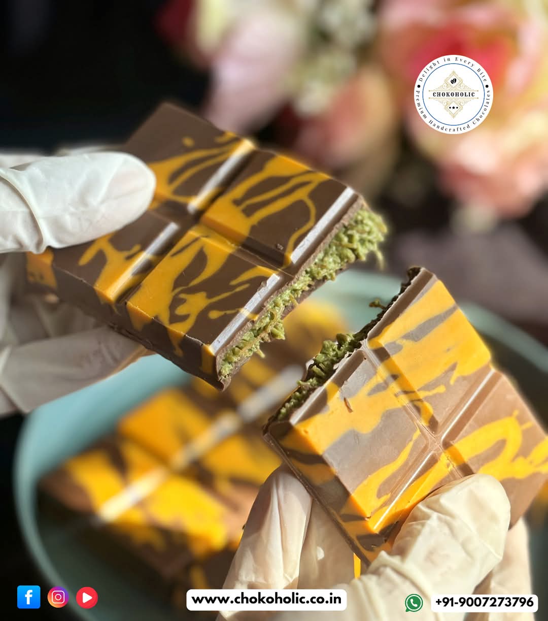 Kunafa Pistachio Fusion Chocolate Bar