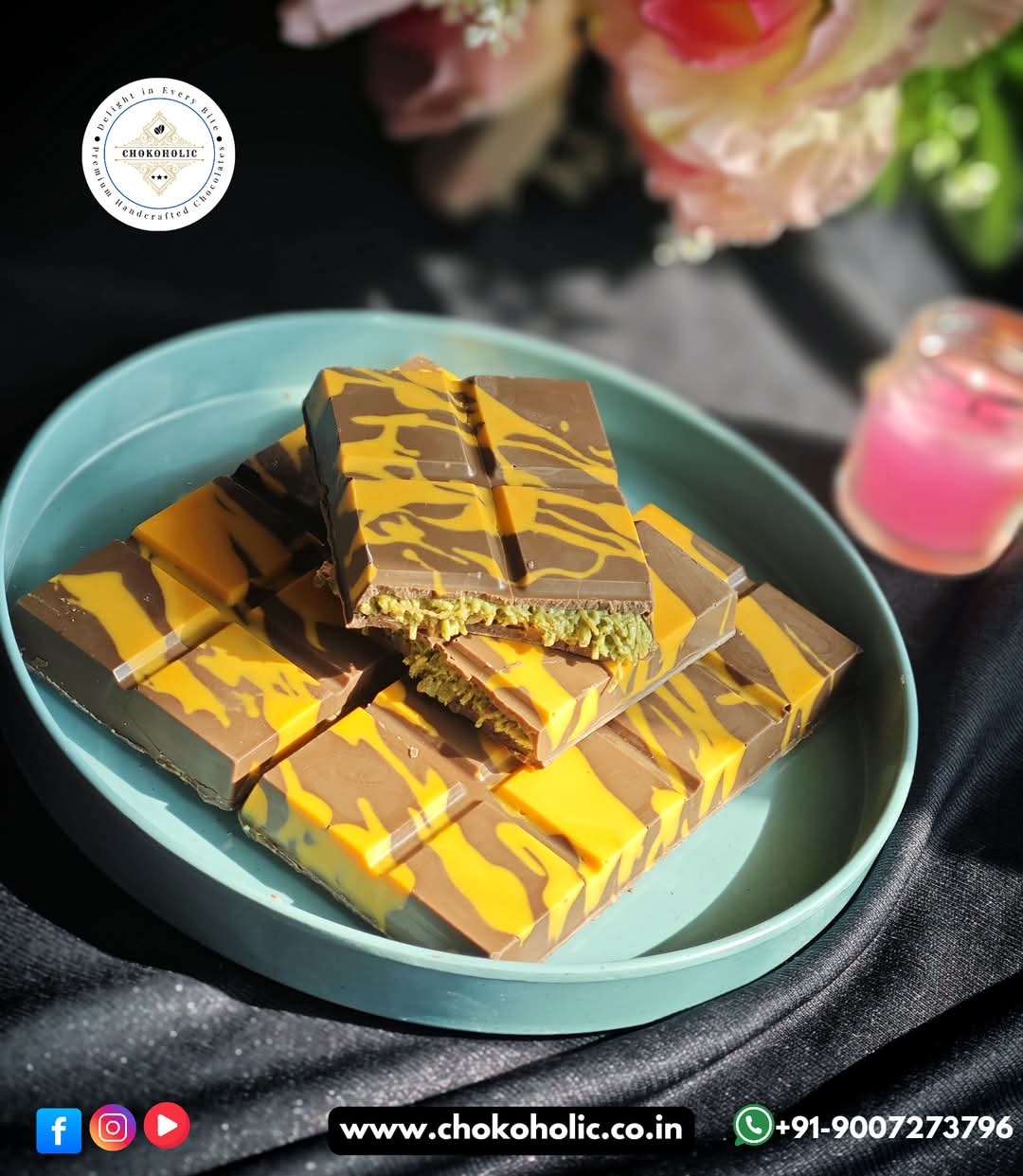 Kunafa Pistachio Fusion Chocolate Bar