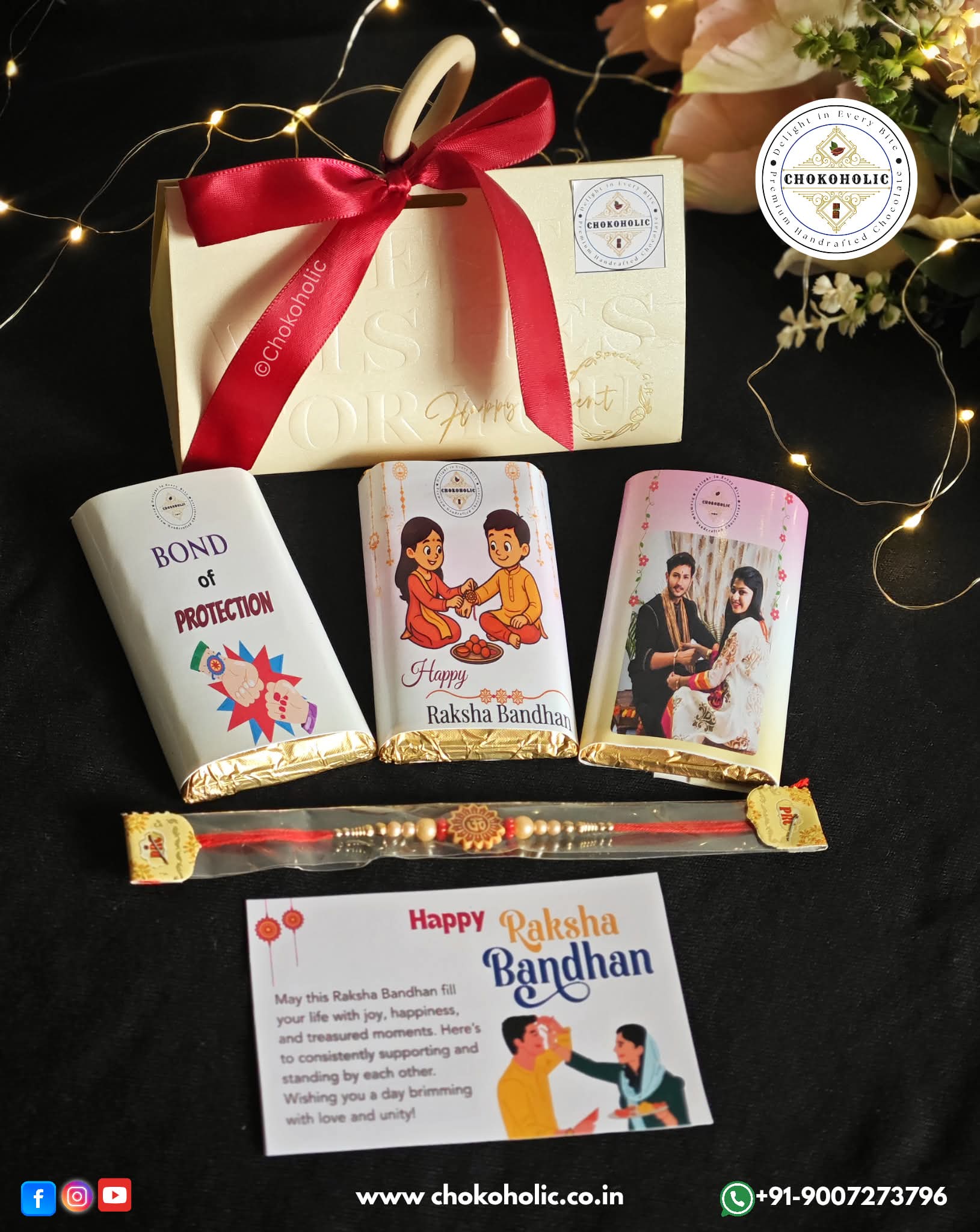 Rakhi Special Choc Bar Delight Hamper