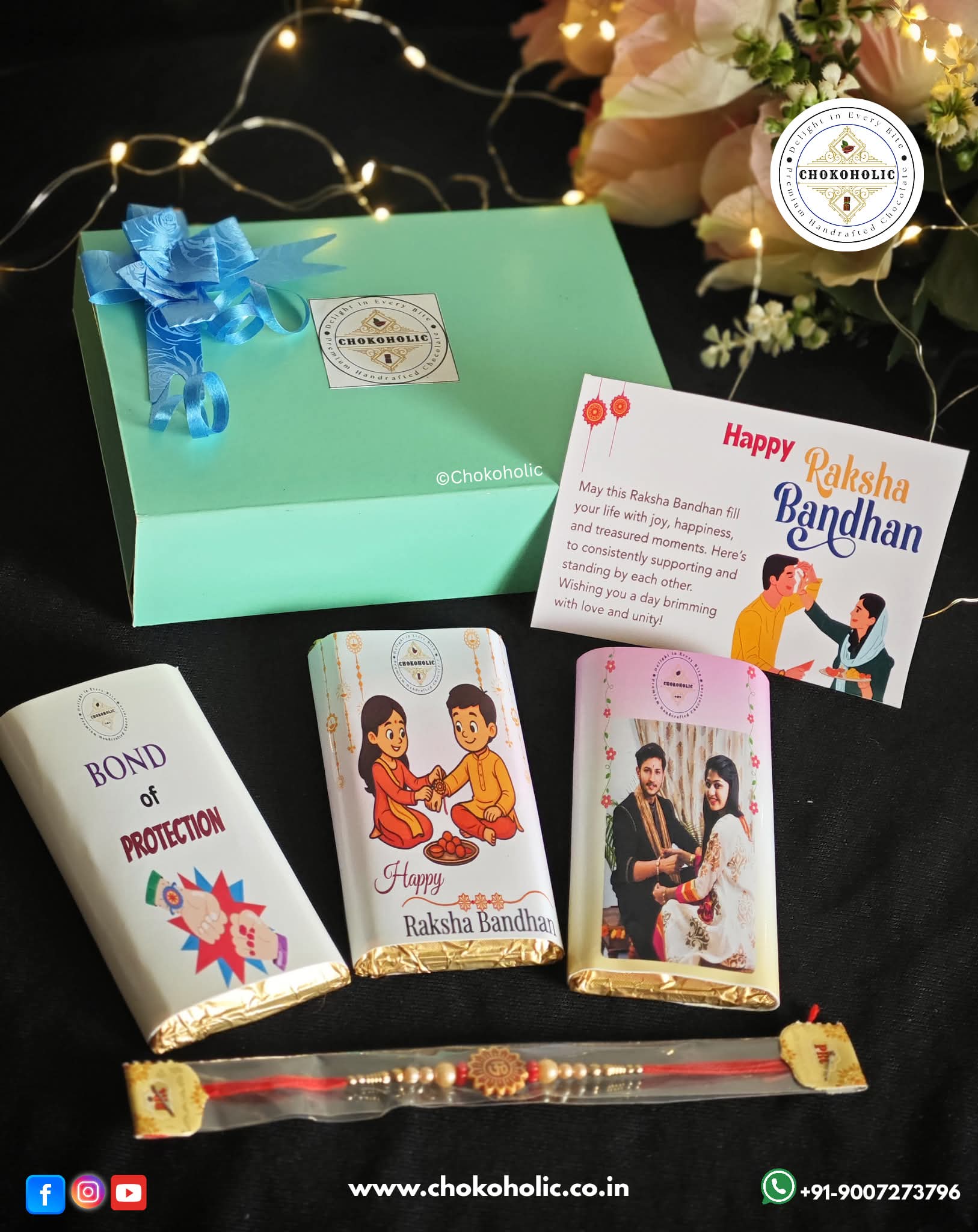 Rakhi Special Chocolate Bar Delight Box