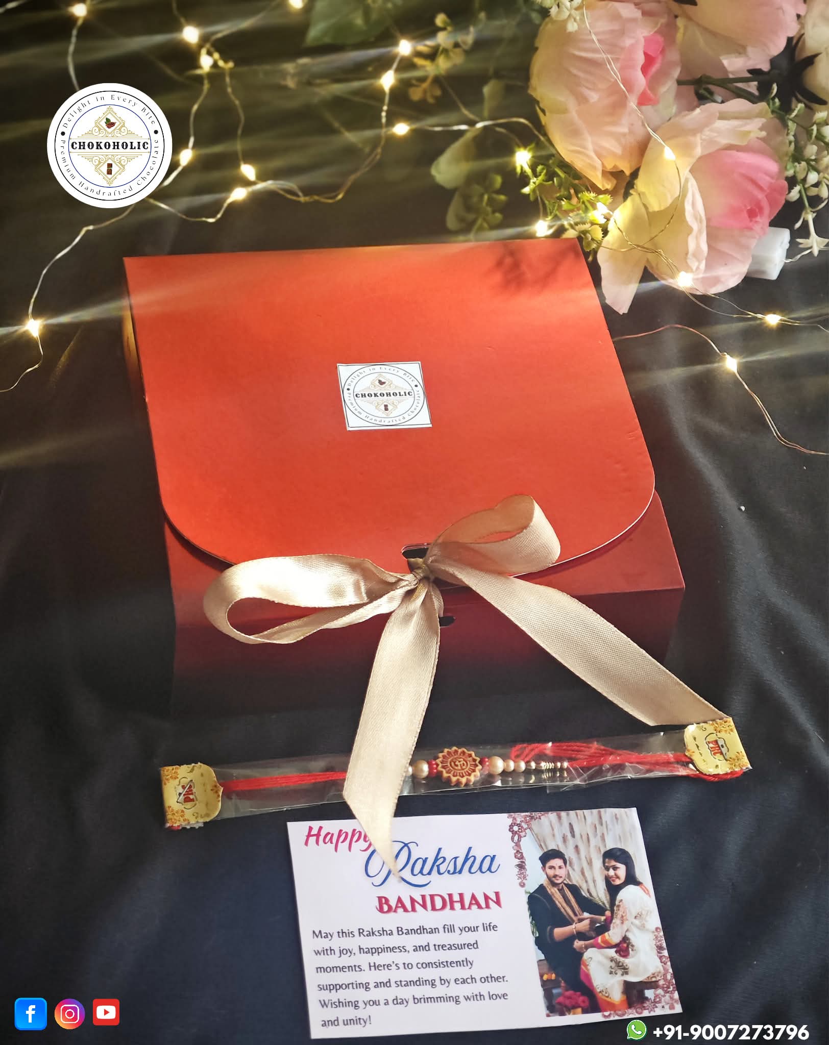 Rakhi Special Festive Chocolate Hamper Box