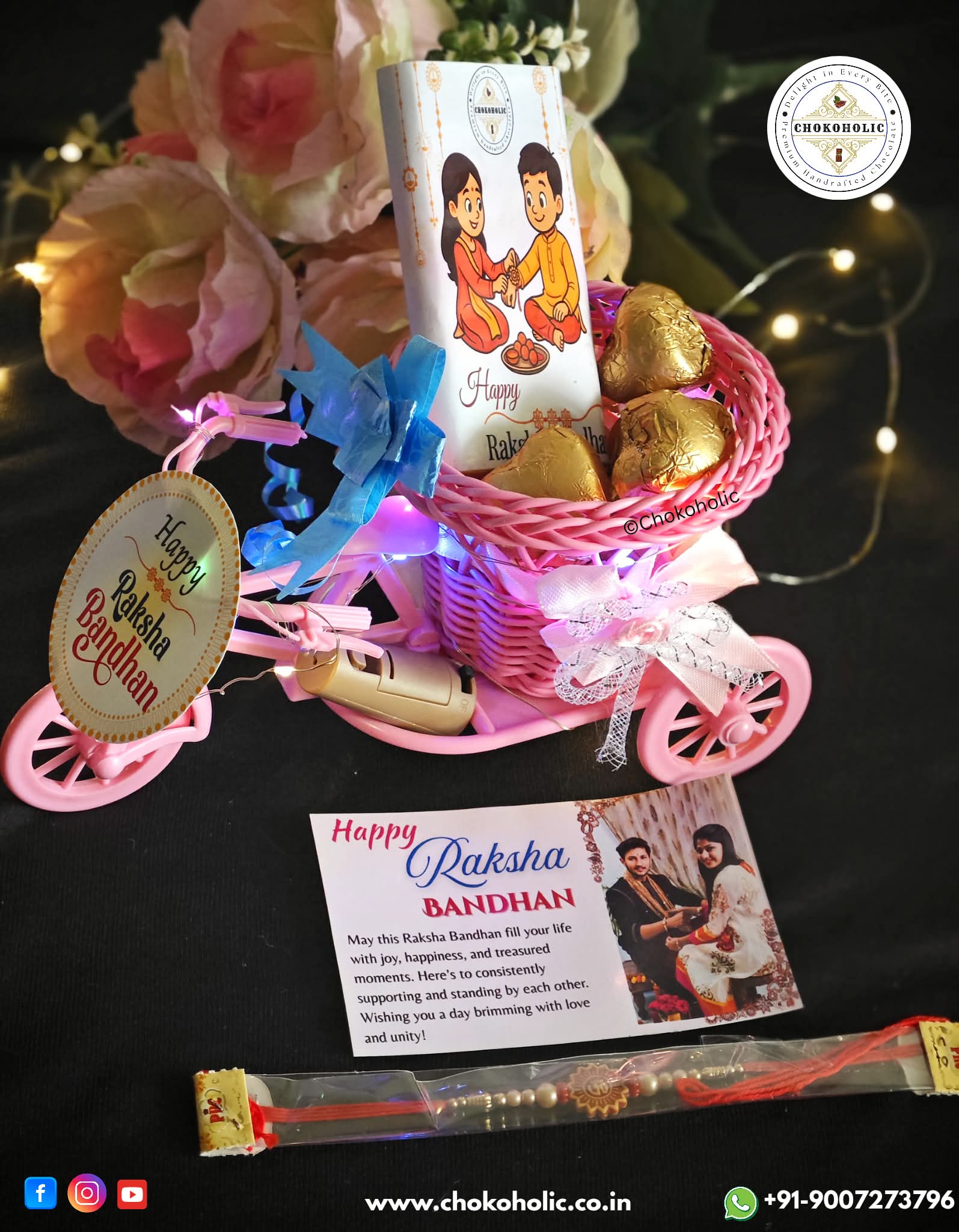 Rakhi Special Assorted Chocolate Bicycle