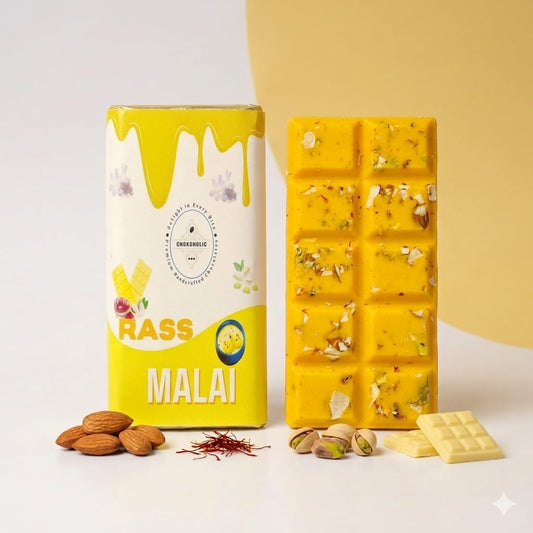 Chokoholic Premium Rasmalai Chocolate Bar