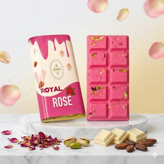Chokoholic Premium Royal Rose Chocolate Bar