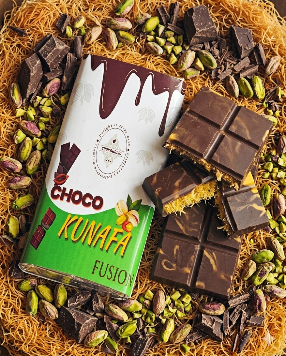 Kunafa Pistachio Fusion Chocolate