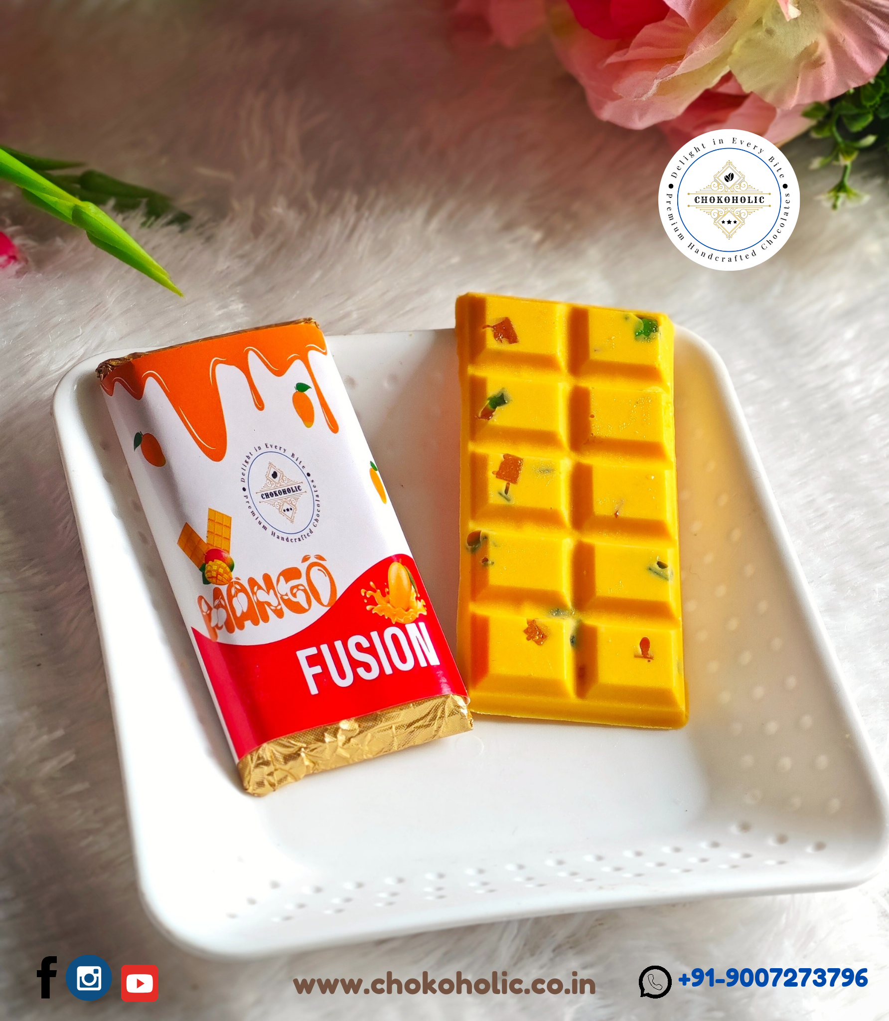 Mango Fusion Chocolate Bar