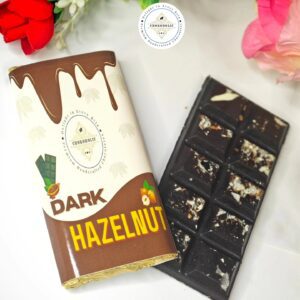 Dark Hazelnut Medium Chocolate Bar